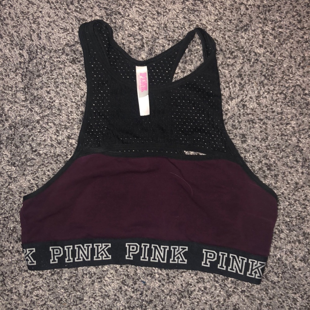 PINK small sports bra